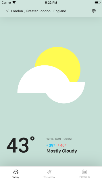 Weather Today