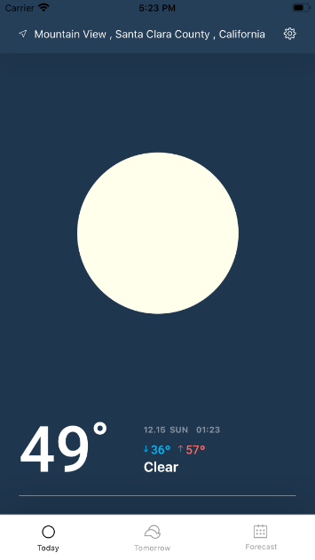 Weather Night